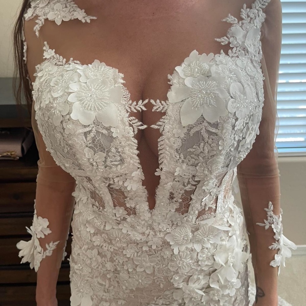 Pnina Tornai Inspired custom-made Wedding Dress
